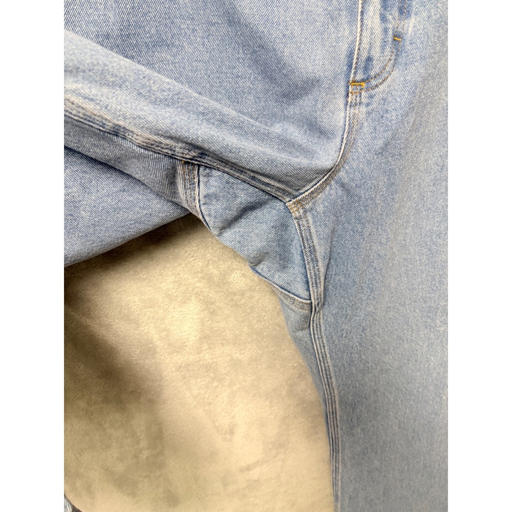 Duluth Trading Co‎ Mens Jeans Light Wash Denim Straight Fit 46x32 - Picture 11 of 12